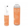 Ha-Ra WC Reiniger Power Spray 1 L Nachfüllung + 300ml Flasche (leer) + Star Tuch Antibak