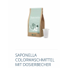 SET Saponella Vollwaschmittel 1,7kg, Colorwaschmittel 1,7kg + 2 Messbecher NEU