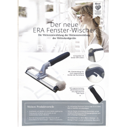 Ha-Ra ERA SET, Bodenfaser Pur + Eimer mit Presse Fenstergerät + Adapter Startuch Konzentrat Rollfix
